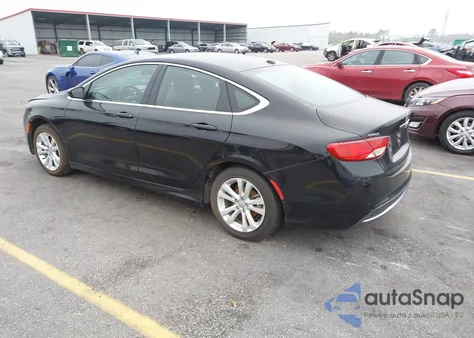 2015 Chrysler 200 Limited z USA, uszkodzony, nr VIN 1C3CCCAB6FN646052